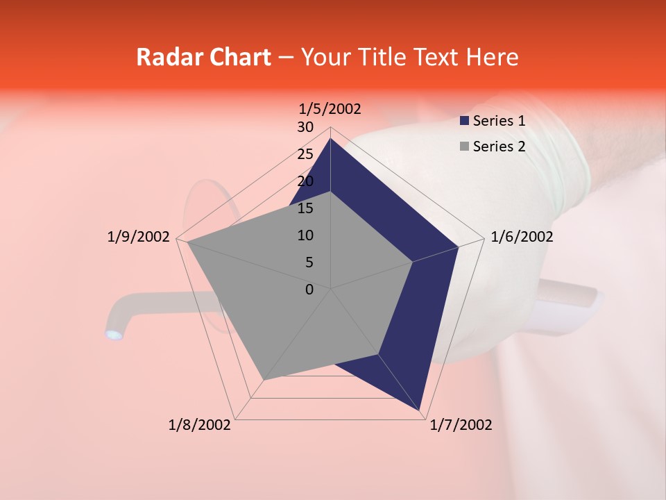 Lamp Hand Dentist PowerPoint Template