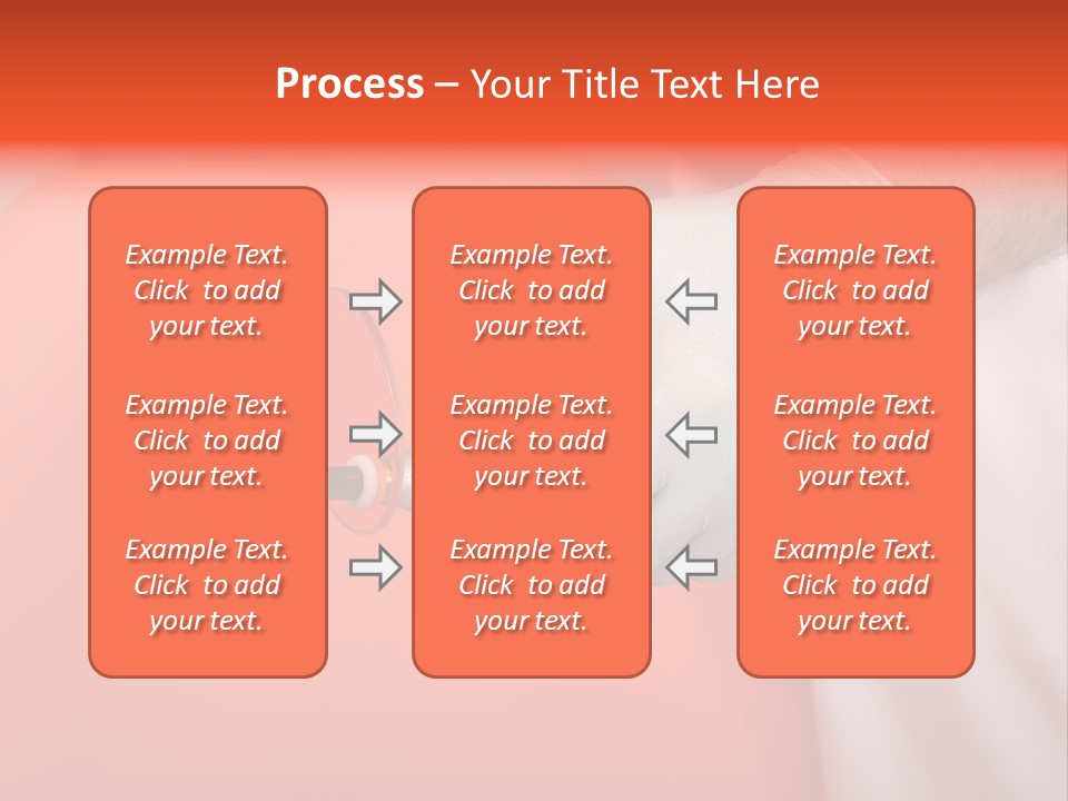 Lamp Hand Dentist PowerPoint Template