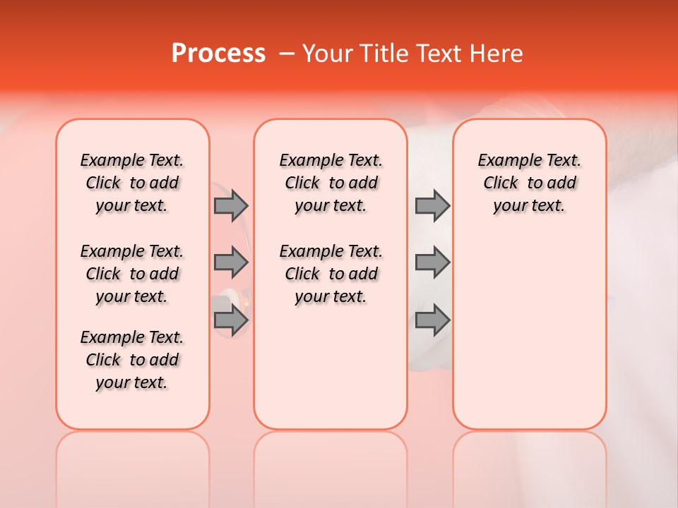 Lamp Hand Dentist PowerPoint Template