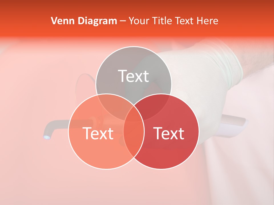 Lamp Hand Dentist PowerPoint Template