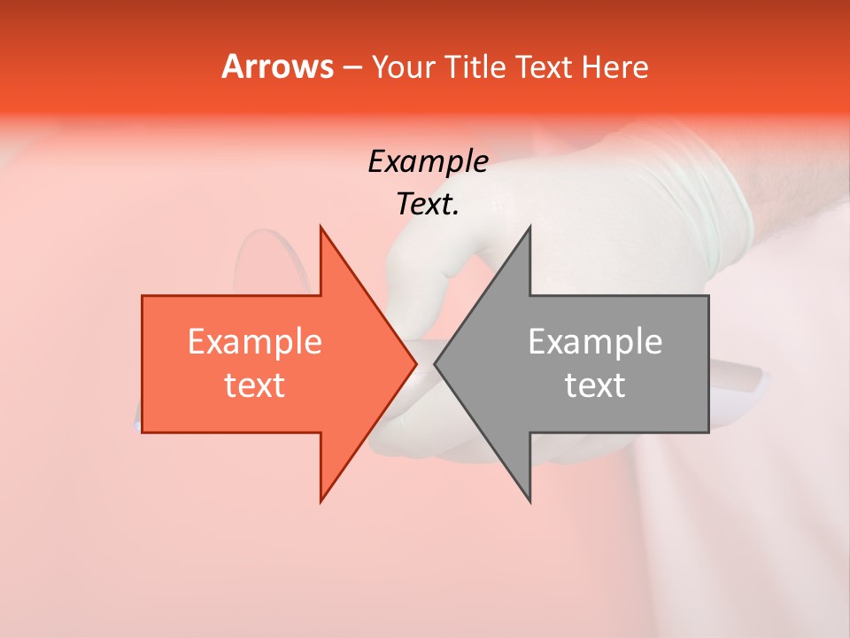Lamp Hand Dentist PowerPoint Template