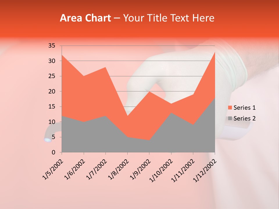 Lamp Hand Dentist PowerPoint Template