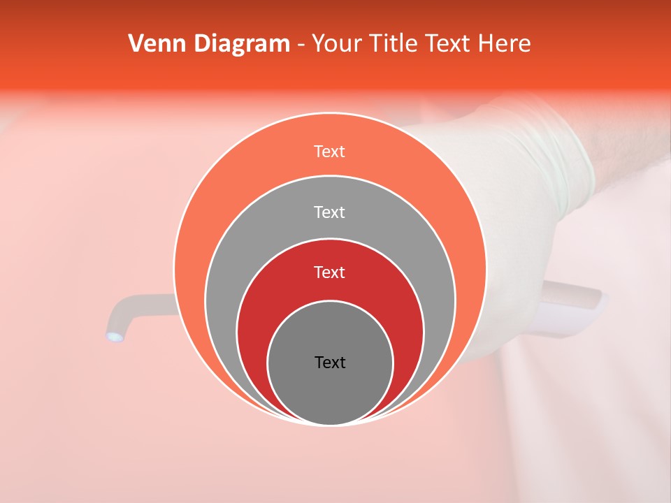 Lamp Hand Dentist PowerPoint Template