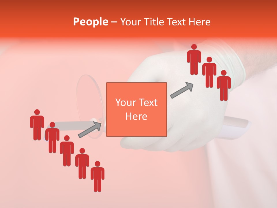 Lamp Hand Dentist PowerPoint Template