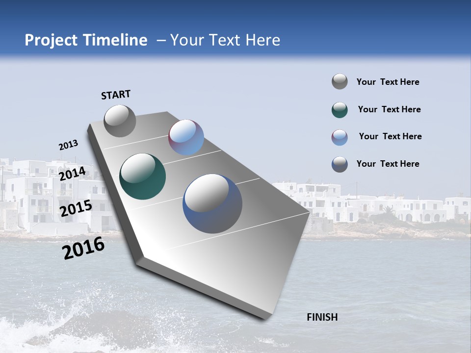 White Water Tourism PowerPoint Template