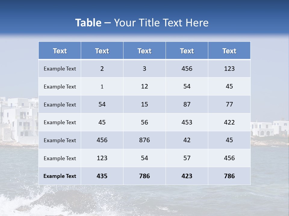 White Water Tourism PowerPoint Template