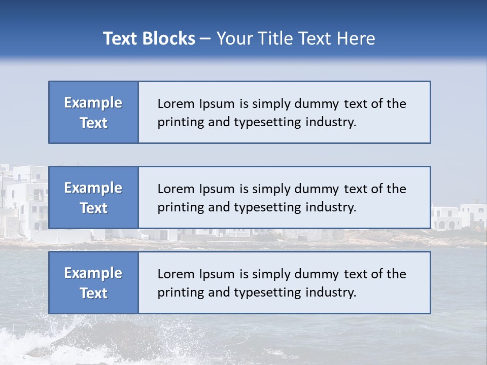 White Water Tourism PowerPoint Template