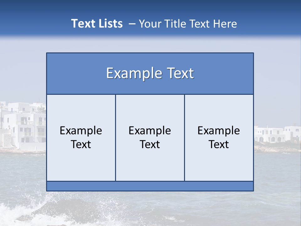 White Water Tourism PowerPoint Template