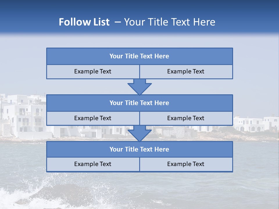 White Water Tourism PowerPoint Template