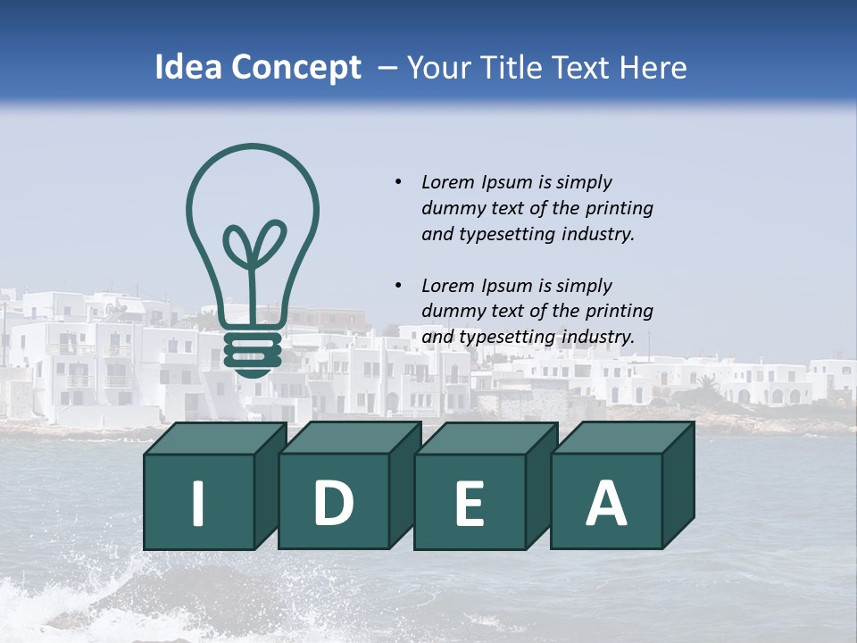 White Water Tourism PowerPoint Template