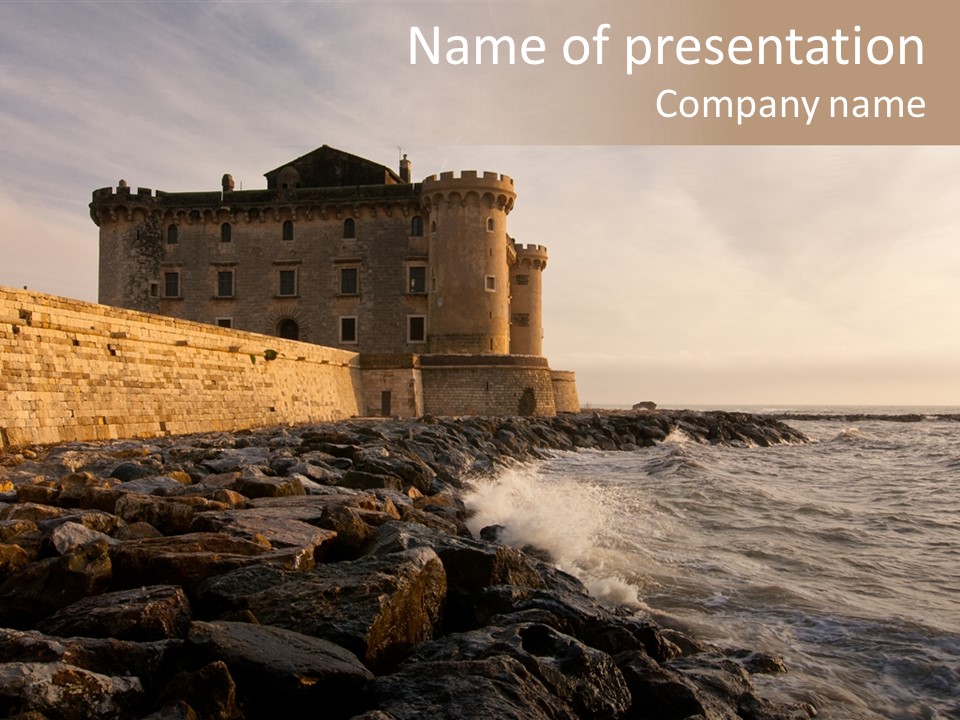 Princess Rock Fantasy PowerPoint Template