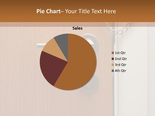 Door Security Hole PowerPoint Template