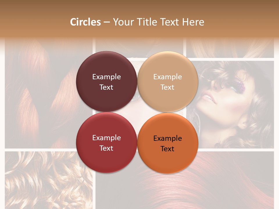 Cut Black Collage PowerPoint Template