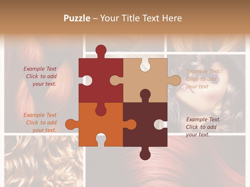 Cut Black Collage PowerPoint Template