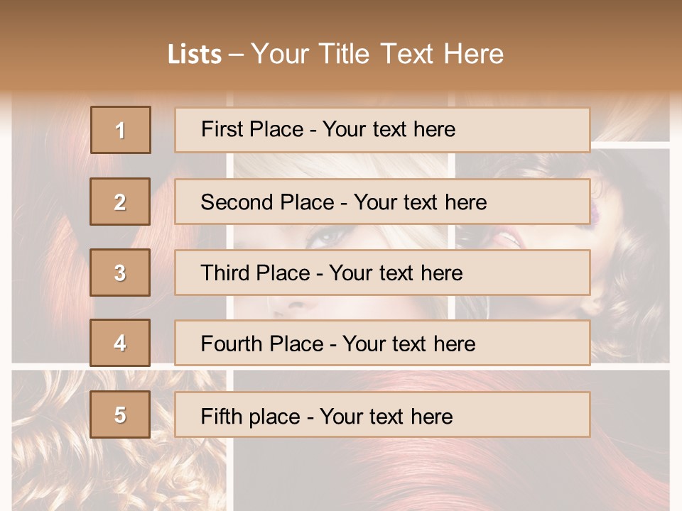 Cut Black Collage PowerPoint Template