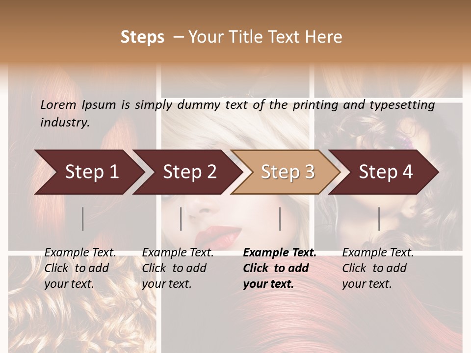 Cut Black Collage PowerPoint Template
