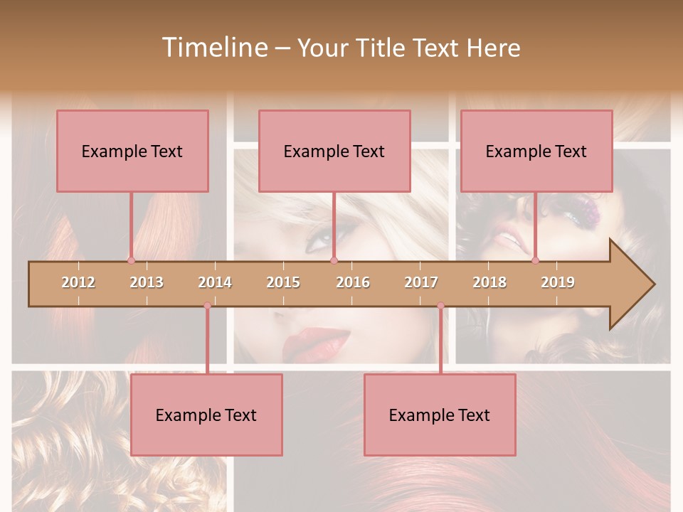 Cut Black Collage PowerPoint Template