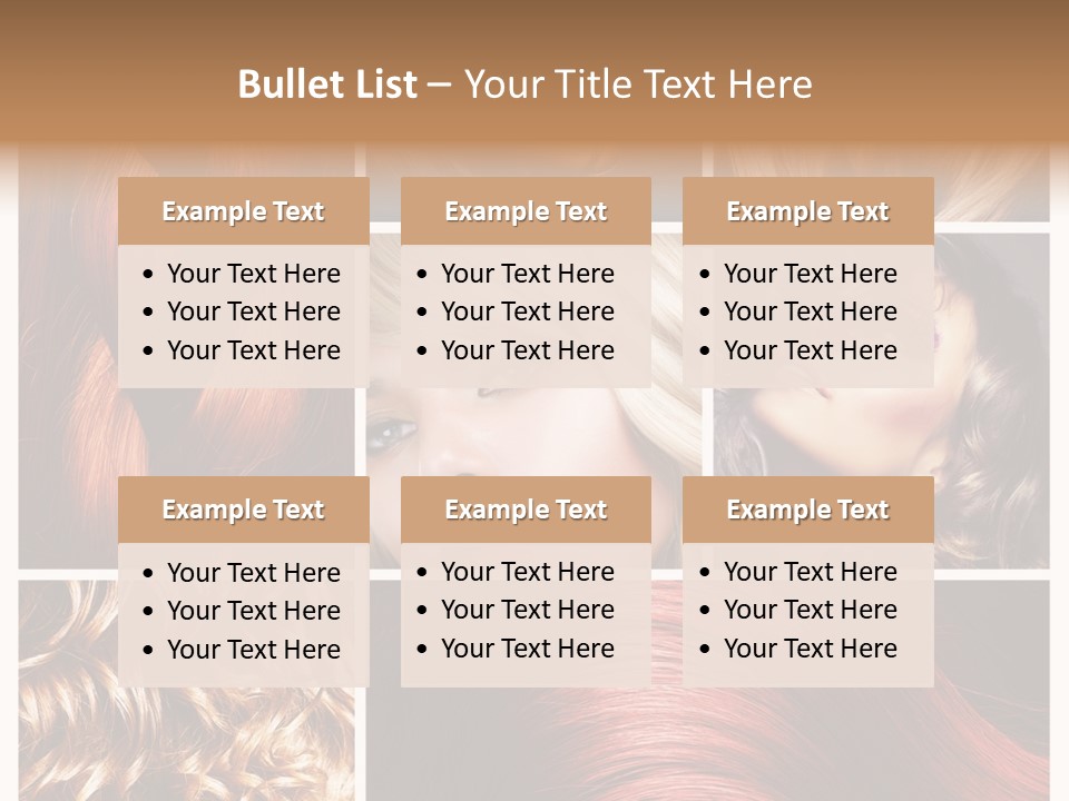 Cut Black Collage PowerPoint Template