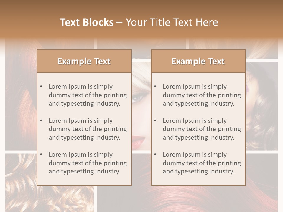 Cut Black Collage PowerPoint Template