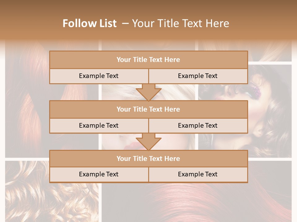Cut Black Collage PowerPoint Template