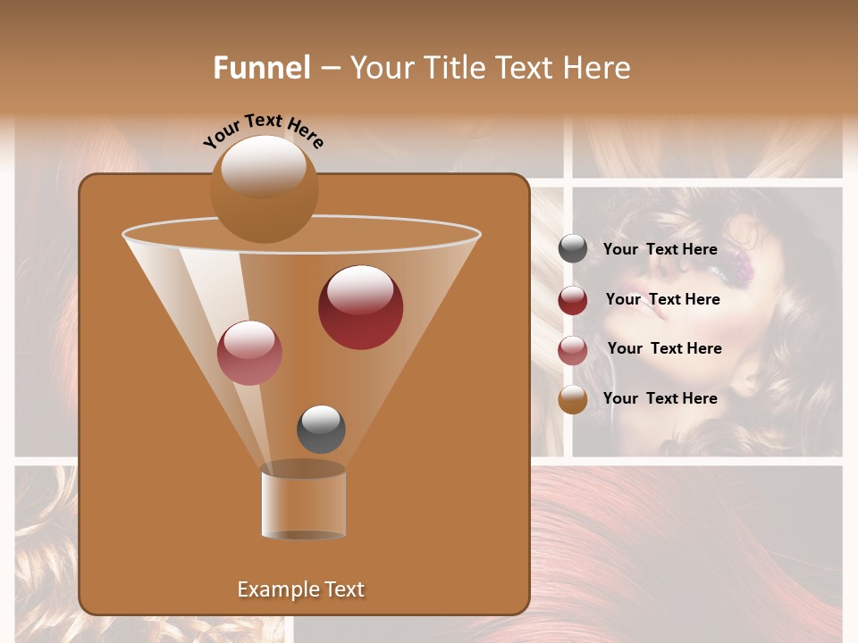 Cut Black Collage PowerPoint Template