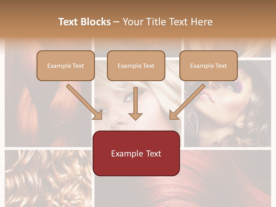Cut Black Collage PowerPoint Template