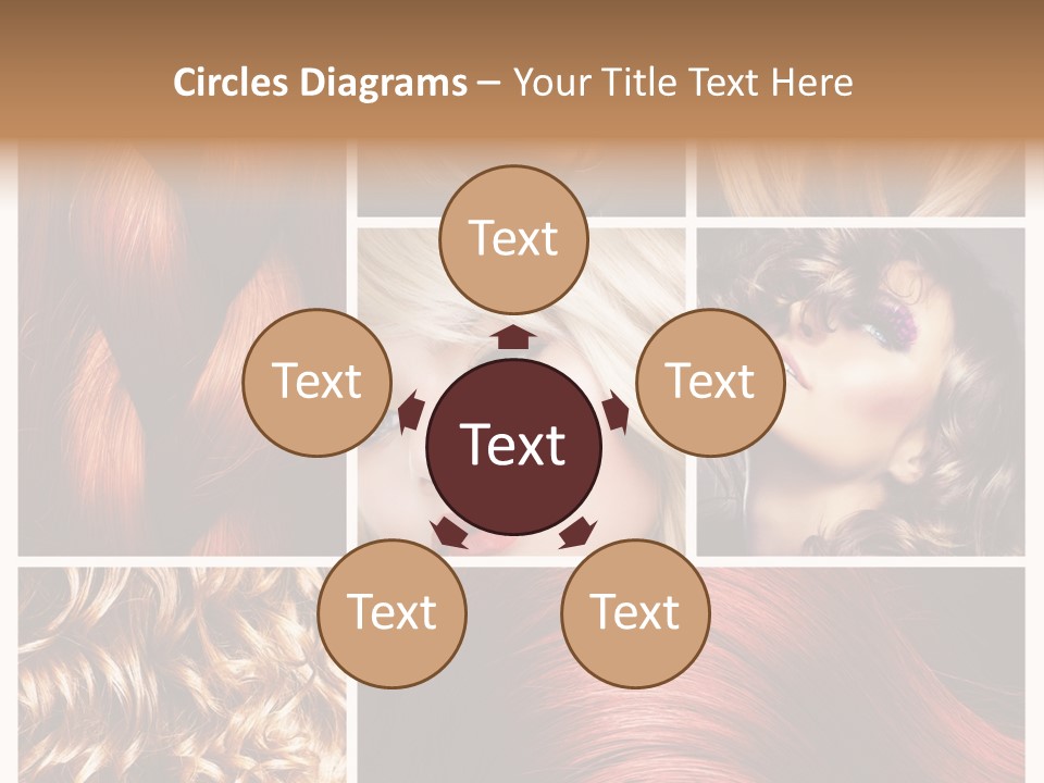 Cut Black Collage PowerPoint Template