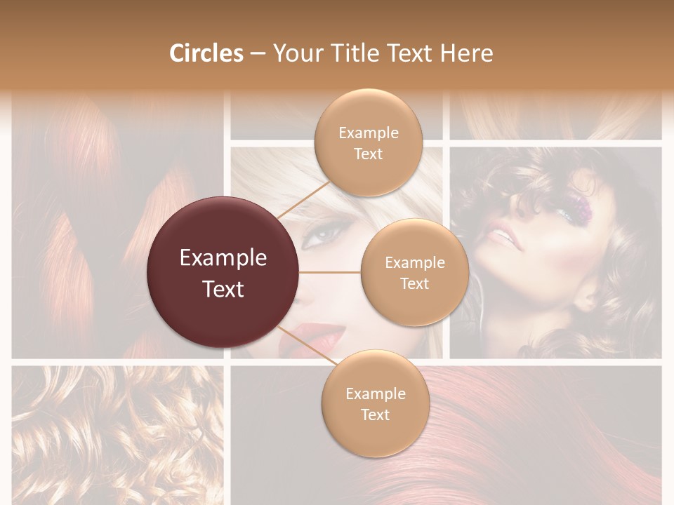 Cut Black Collage PowerPoint Template