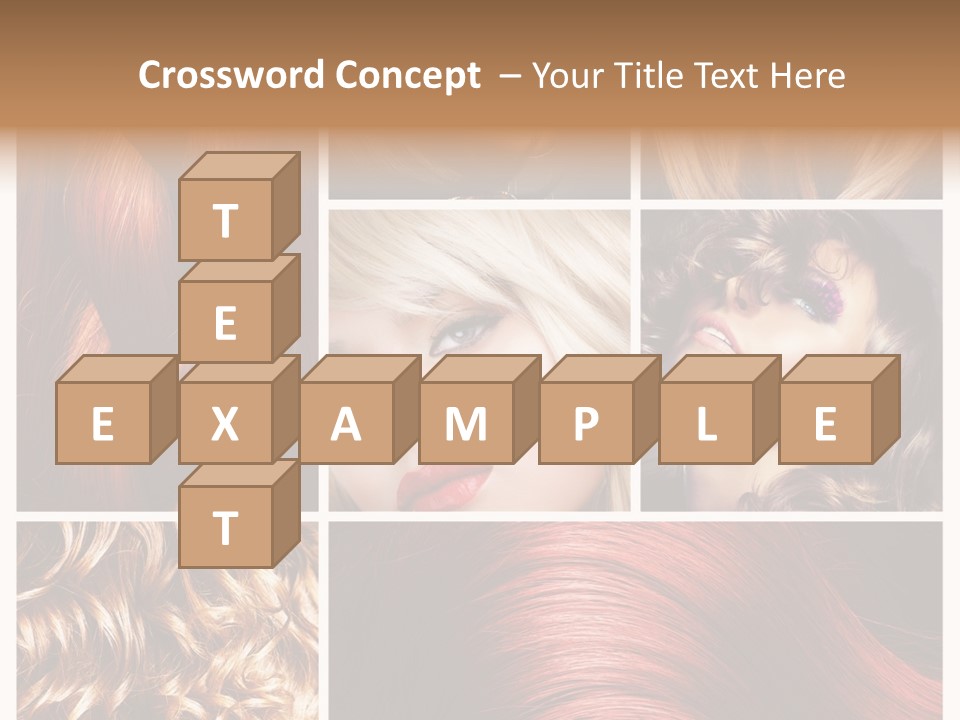 Cut Black Collage PowerPoint Template