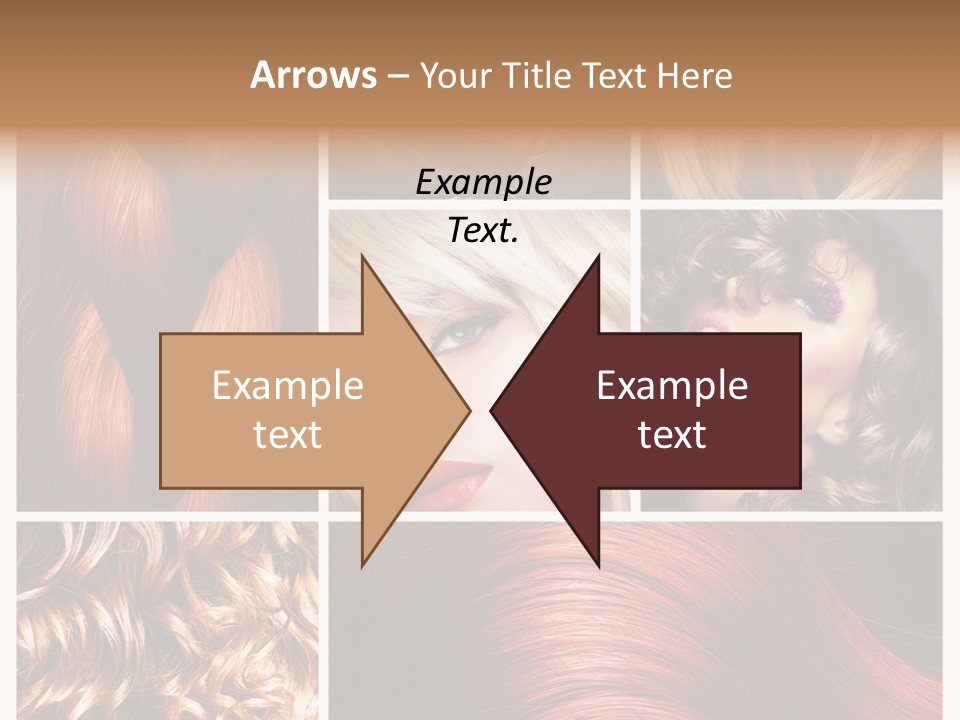 Cut Black Collage PowerPoint Template