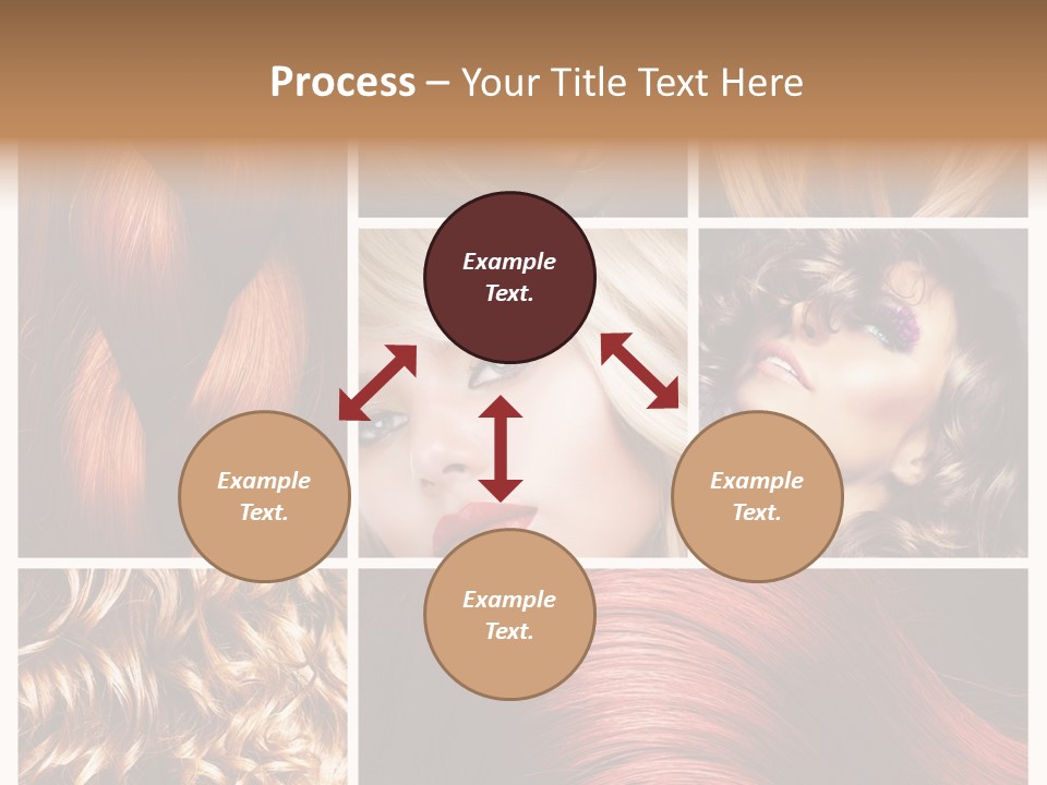 Cut Black Collage PowerPoint Template