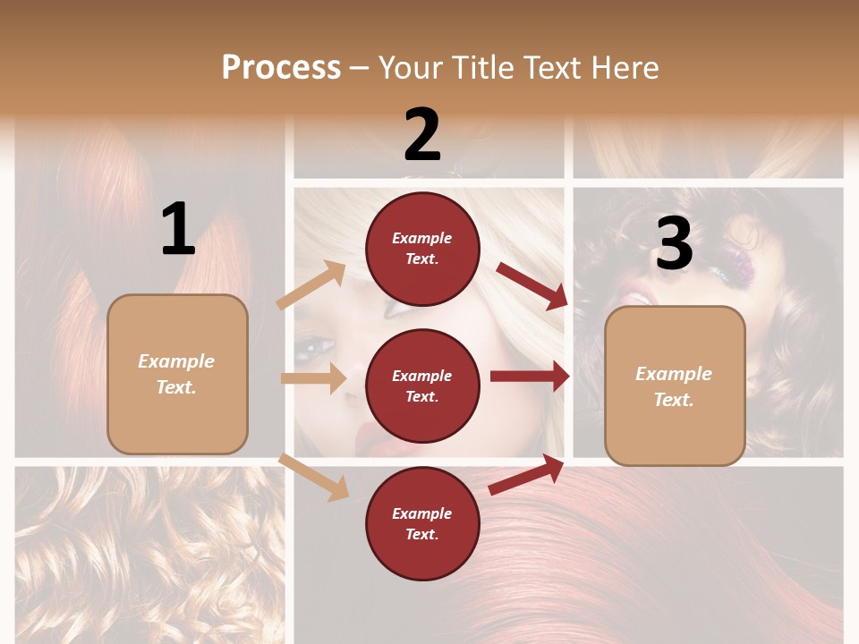 Cut Black Collage PowerPoint Template