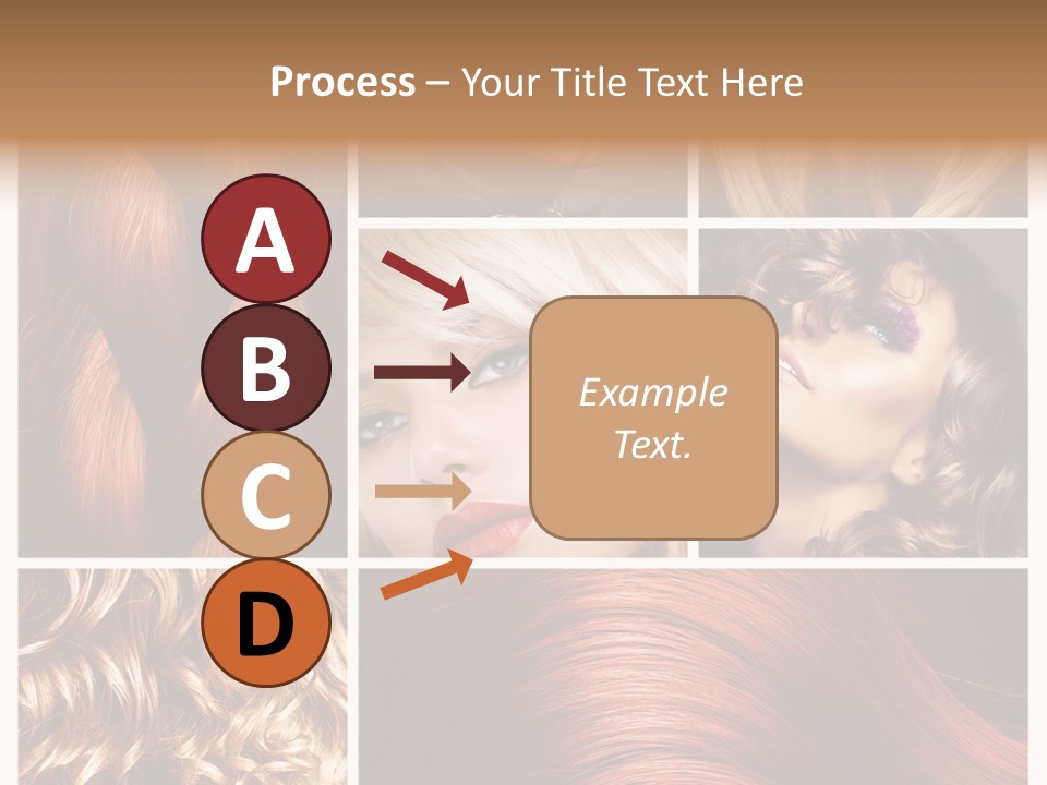 Cut Black Collage PowerPoint Template