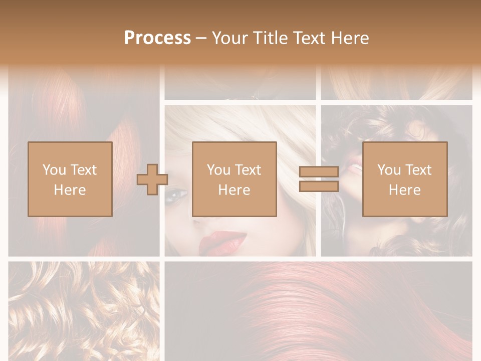 Cut Black Collage PowerPoint Template