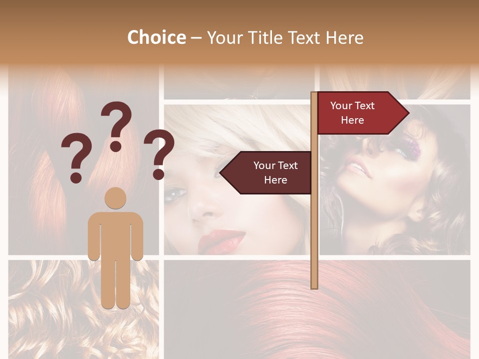 Cut Black Collage PowerPoint Template