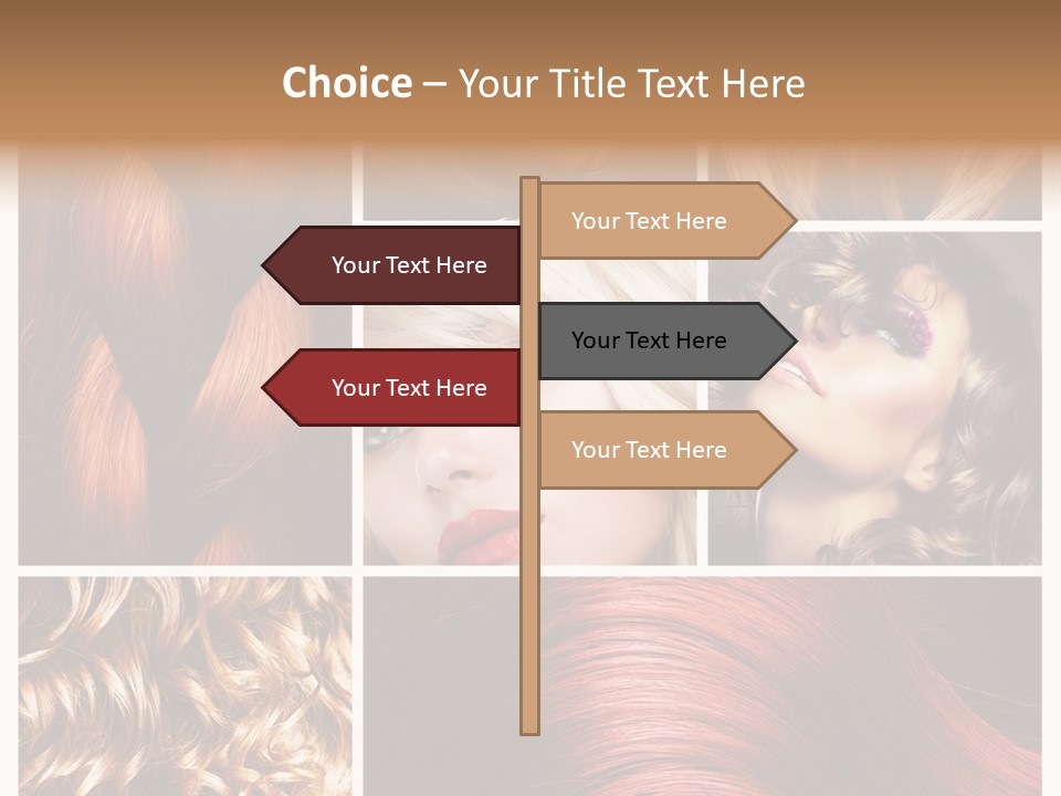 Cut Black Collage PowerPoint Template