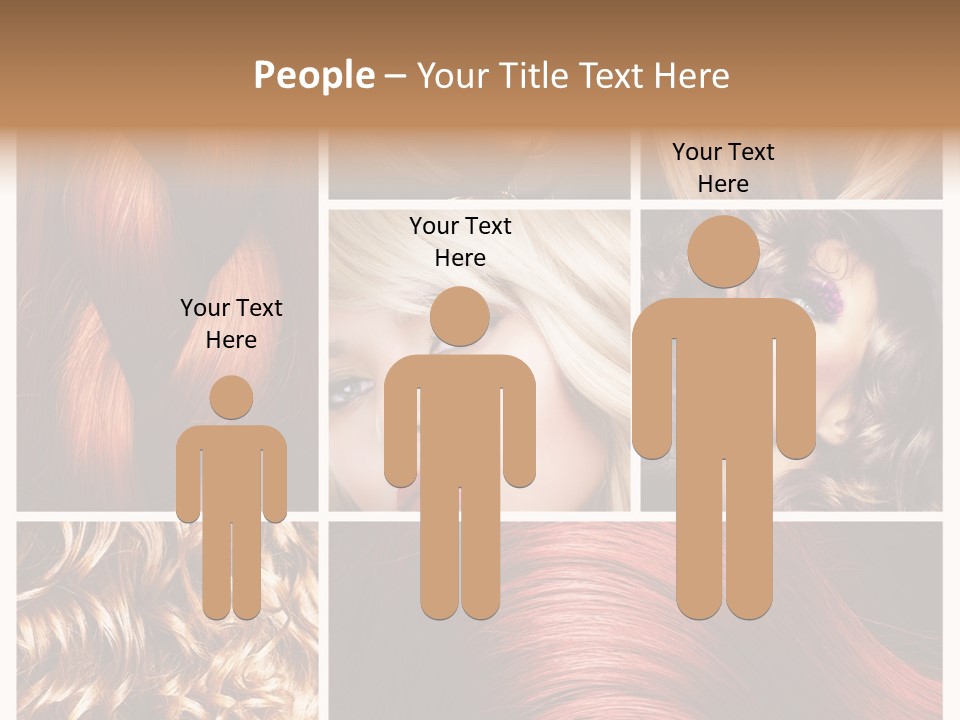 Cut Black Collage PowerPoint Template