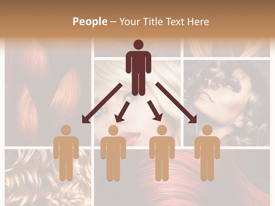 Cut Black Collage PowerPoint Template