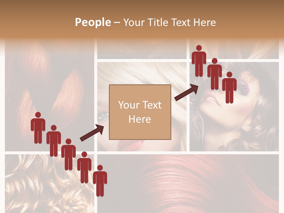 Cut Black Collage PowerPoint Template