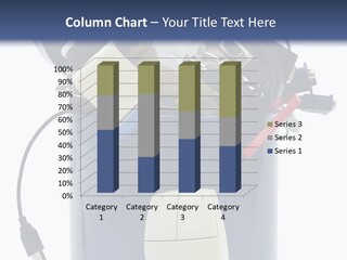 Cable Disposal Disk Drive PowerPoint Template