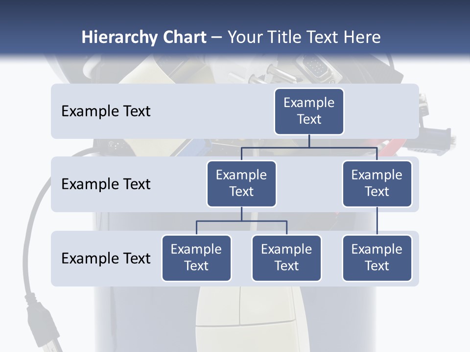 Cable Disposal Disk Drive PowerPoint Template
