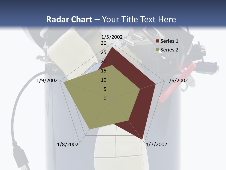 Cable Disposal Disk Drive PowerPoint Template
