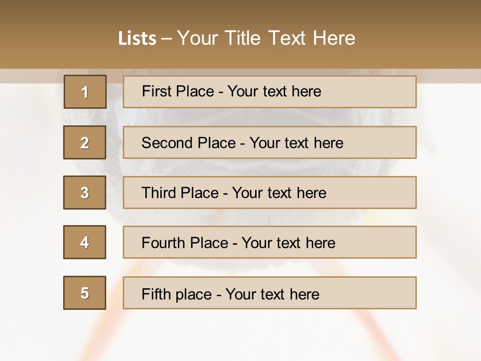Saltwater Salt Coral PowerPoint Template