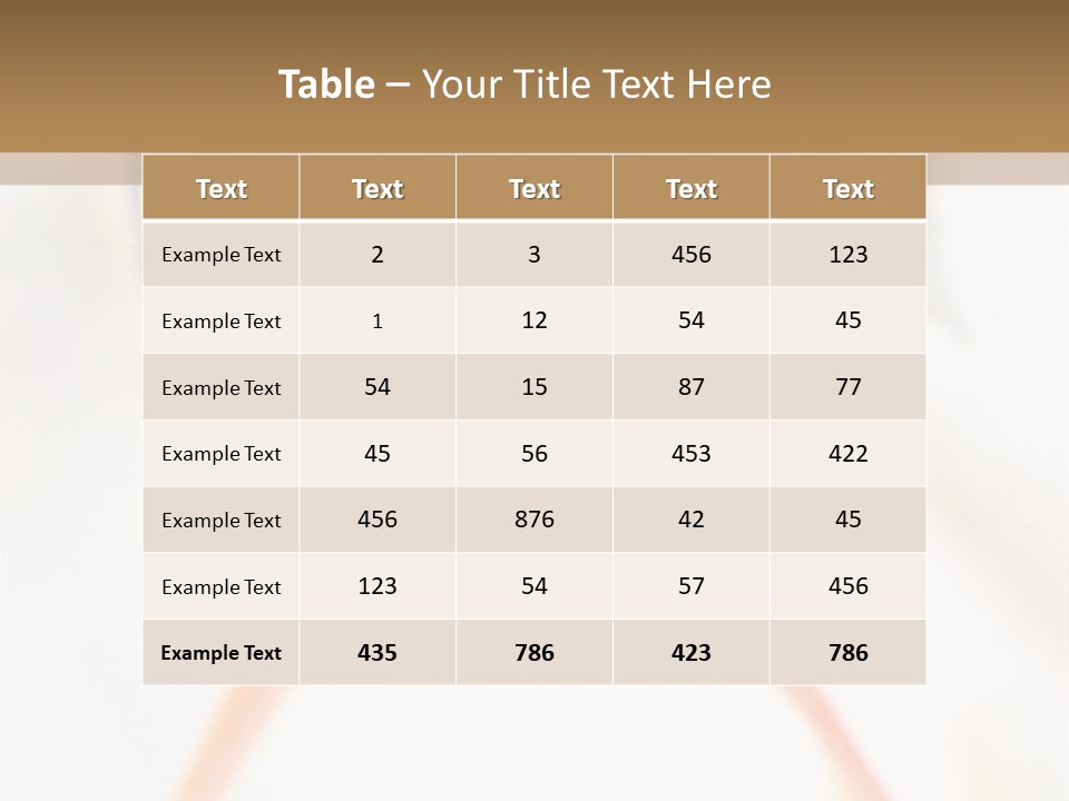 Saltwater Salt Coral PowerPoint Template