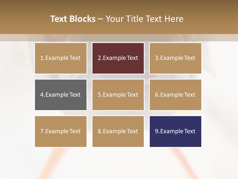 Saltwater Salt Coral PowerPoint Template