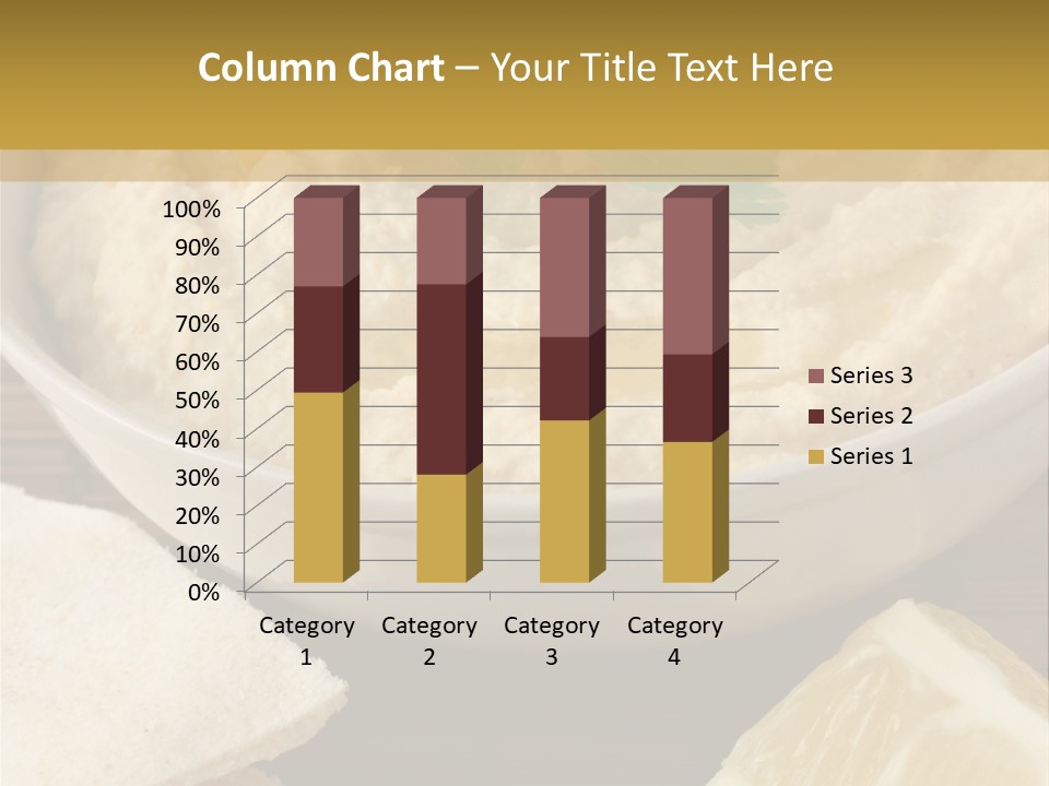 Dip Middle Eastern Food Drizzled PowerPoint Template