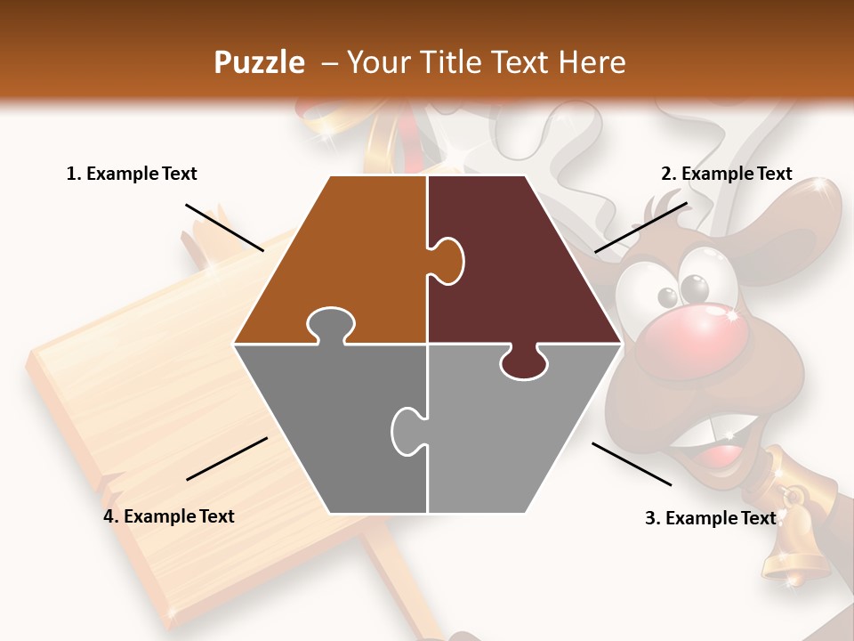 Festivity Vacations Ornament PowerPoint Template