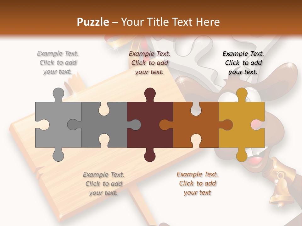 Festivity Vacations Ornament PowerPoint Template