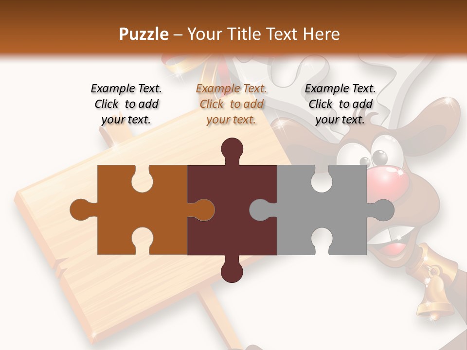 Festivity Vacations Ornament PowerPoint Template