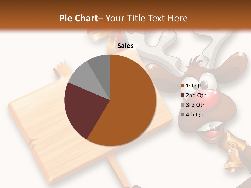 Festivity Vacations Ornament PowerPoint Template